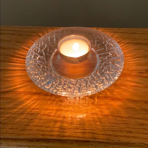 Orrefors Crystal Voltive Holder - Picture 1 of 4